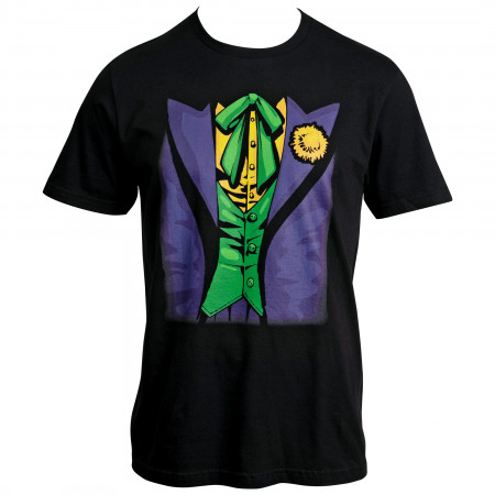 DC Comics Batman The Joker Costume Design T-Shirt
